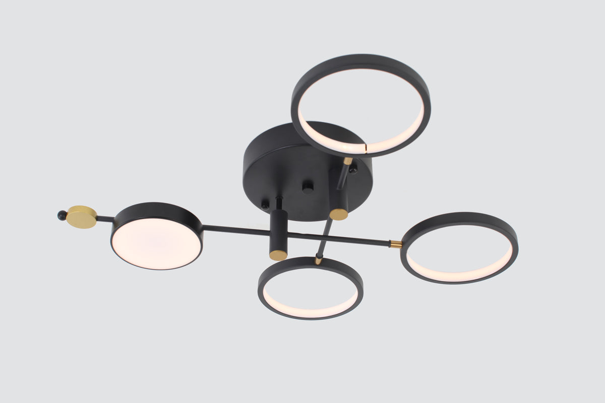 Four Circle Cluster LED Light – Modern Concept