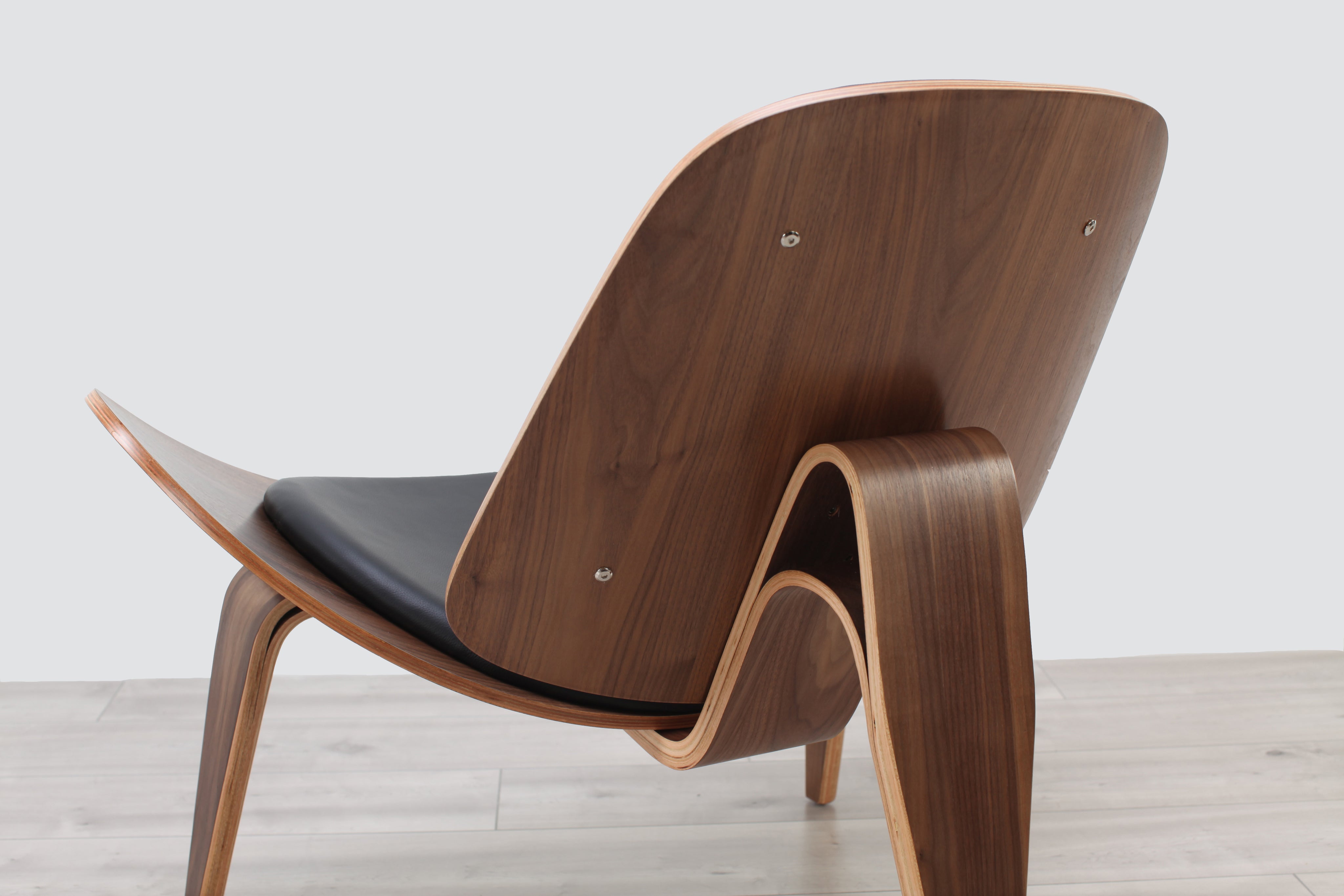 Shell Walnut Chair – Modern Concept