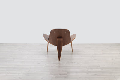 Shell Walnut Chair – Modern Concept